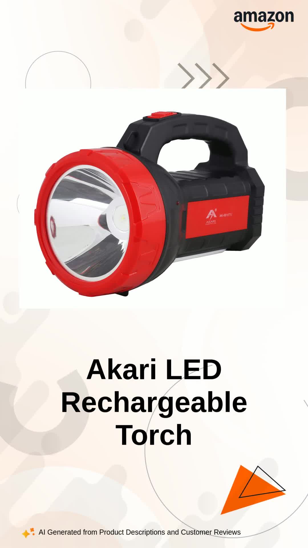 lod product × kurashi made YORU NO AKARI Akari AK-6610TU 60 Lumen, 2 W Led, cob led Rechargeable