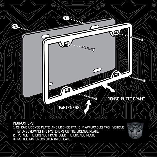 Pilot Trf-0901E Transformer License Plate Frame #TOP3