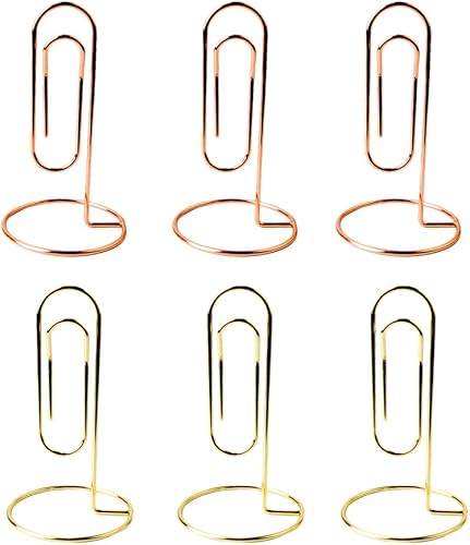Miniatura 3 de Soporte para fotos, 6 unidades, soporte para fotos, clip para notas, soporte para fotos, recordatorios, soporte de alambre, clips de papel, carpeta