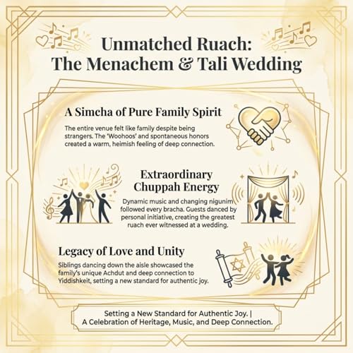 Authentic Reflections: The Wedding-The Menachem & Tali July 5th 2022 Story