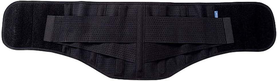 Lumbar Brace Pain Relief, Back Support Belt for Women and Men, Adjustable Waist Straps for Scoliosis Or Herniated Disc Color Black, Size M