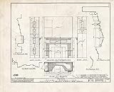 Historic Pictoric : Blueprint HABS NJ,4-ANCO,1- (Sheet 13 of 16) - Spring Garden Inn, Ancora, Camden County, NJ 30in x 24in