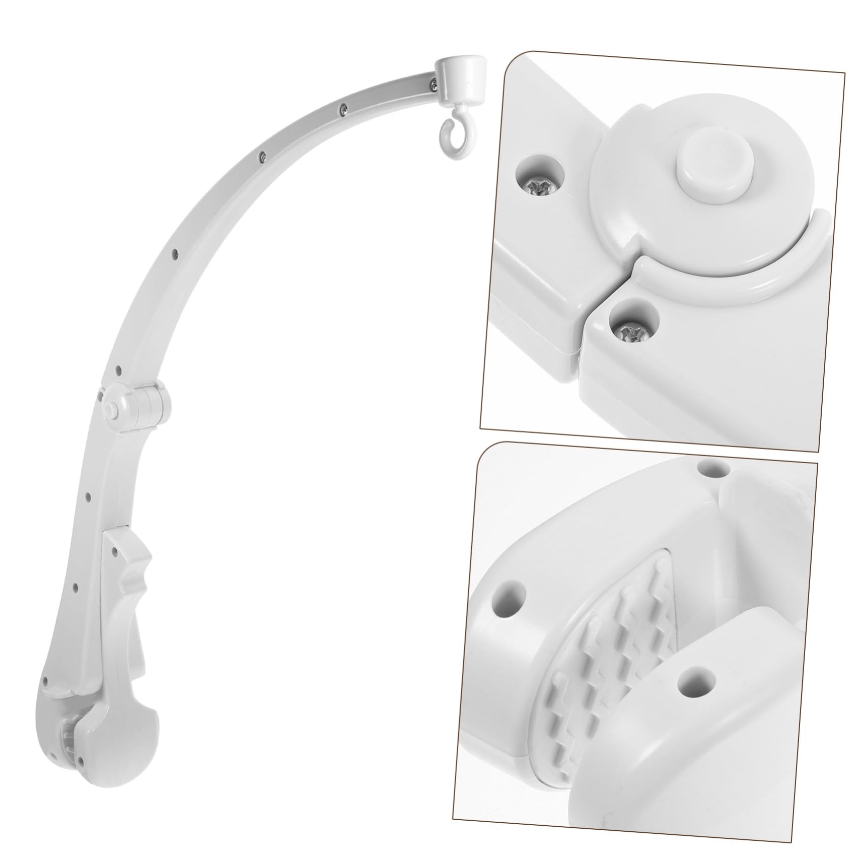ifundom 5piezas Soporte De Móvil para Cuna Brazo Musical para Colgar Juguetes para Estimulación Sensorial De Bebés Cunas Montessori
