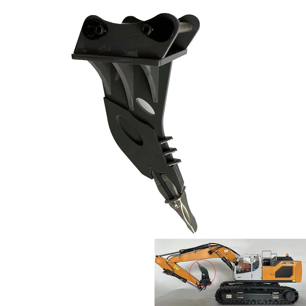 Escarificador de metal curvado para excavadora hidráulica Rc 1/14 945 piezas piezas de vehículos de construcción pesados