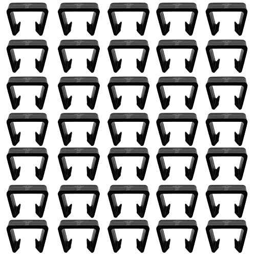 Taicheut 30 Pcs Outdoor Furniture Clips, Patio Furniture Fasteners Outdoor Furniture Clips Wicker For Home, Patio And Outdoor Furniture, Black #TOP1