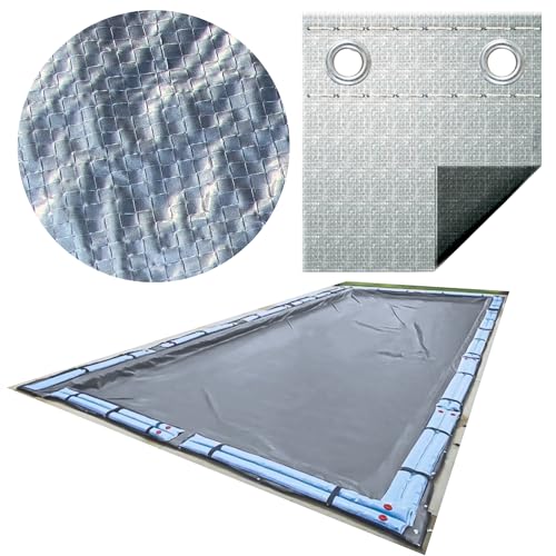 Cobertor de invierno para piscina enterrada 21x41 ft miniatura 1