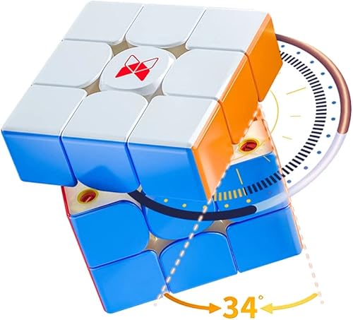 ZCUBE QY X Man Tornado V3 M (Pioneer, Maglev Ver.), 2022 Nuevo cubo magnético de velocidad 3x3, la mejor versión de la serie Tornado V3, cubo de