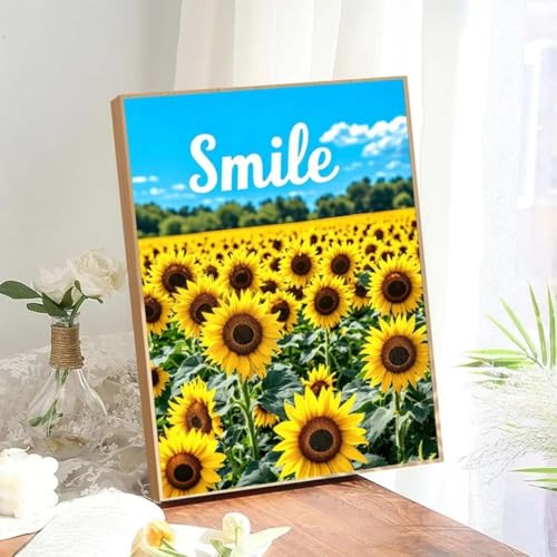 Peinture diamant adulte tournesol 5D kit broderie point de croix strass 70x95cm Z-701 - 3