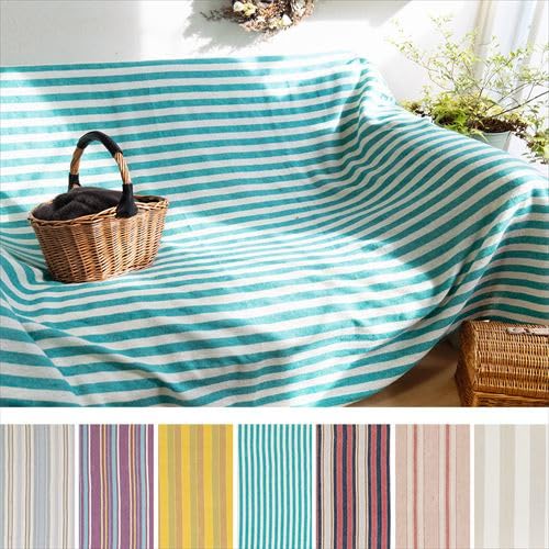 トモコーポレーション(Tomo Corporation) <トモ・コーポレーション> マルチクロス ブラッシング ソファカバー ベッドカバー カーテン 145×225cm ふんわり暖かい 秋冬仕様 ターコイズ インド