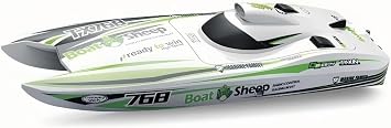 Waterproof RC Boat, 2.4G 30KM/H Full Scale Brushless High Speed Electric Remote Control Boat Model, Water Play Toy Gift for Adult and Teens