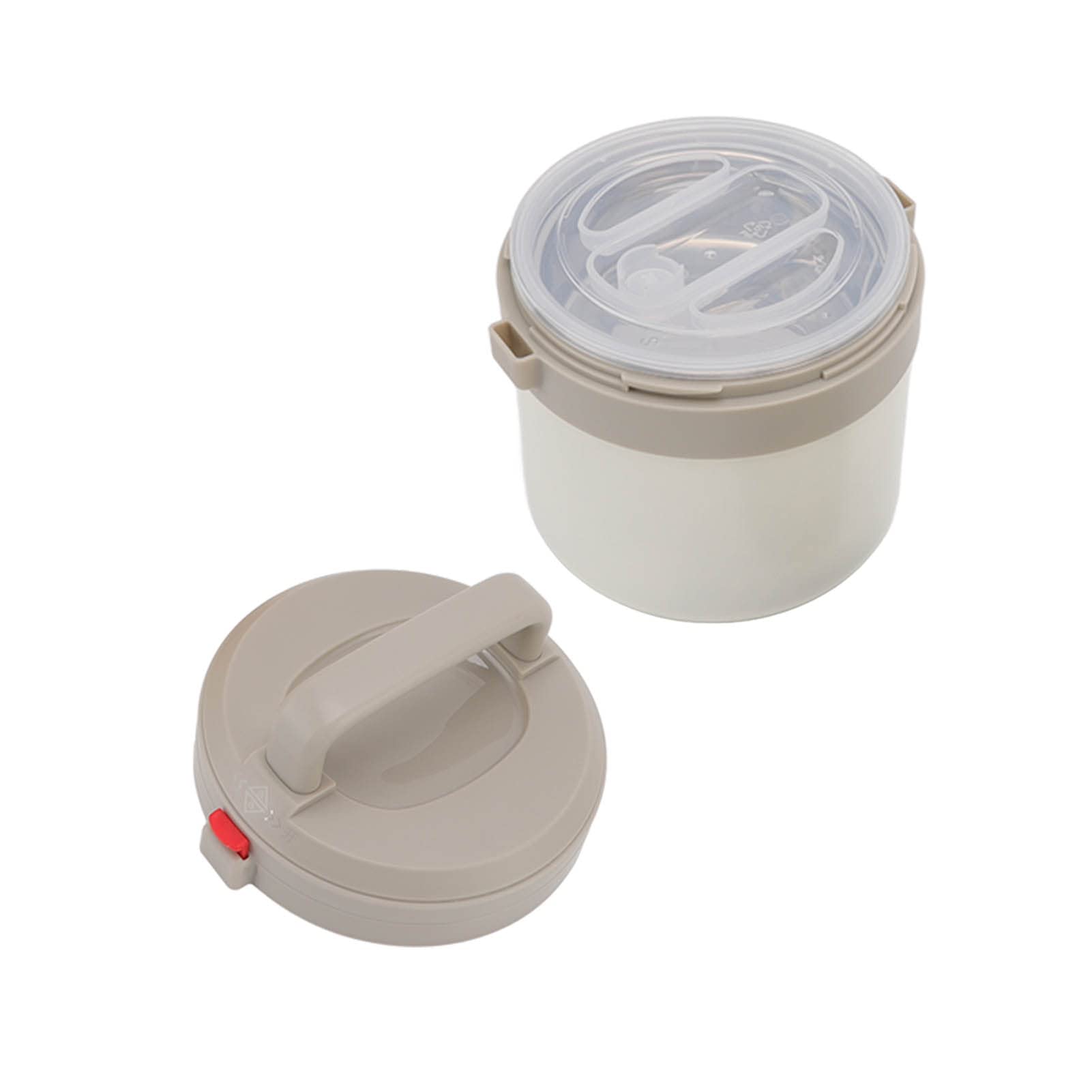 Boîte à lunch Boîte à lunch isotherme sans acier avec cuillère, 1,2 l