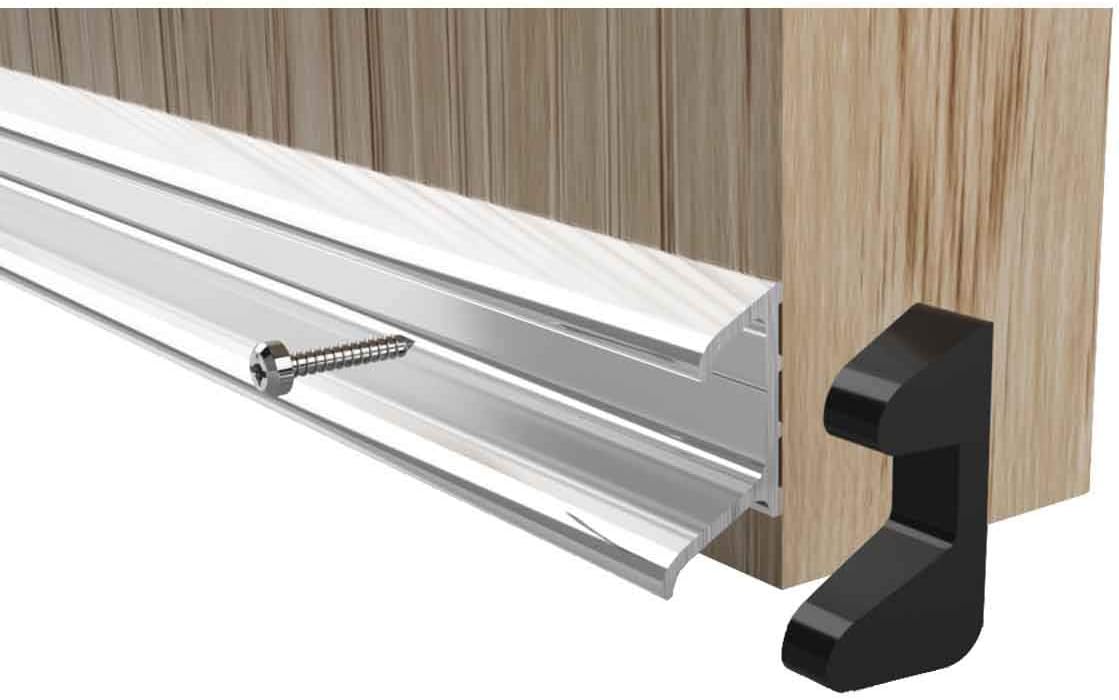 Stormguard Double Fin Door Rain Deflector Seal Water Weather Bar Drip Board UPVC Timber 914mm