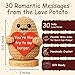 Gift for Husband, Boyfriend | Tiny Potato with 30 Cute & Romantic Signs | Funny Couples Anniversary Present for Men | Valentine Present Idea for Husband Boyfriend | Valentines Day Gifts for Him