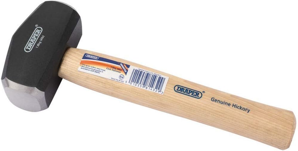 Draper 81432 Hickory Shaft Club Hammer 1.8 kg