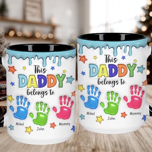 Taza personalizada para papá primer Día del Padre miniatura 4