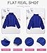 Dokotoo Women Winter Clothes Loose Solid Turtleneck High Neck Long Sleeve Cable Knit Chunky Sweaters Pullover Outerwear Blue S