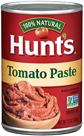 Hunt’s Tomato Paste, Perfect for Chili & Soups, 12 oz. Can