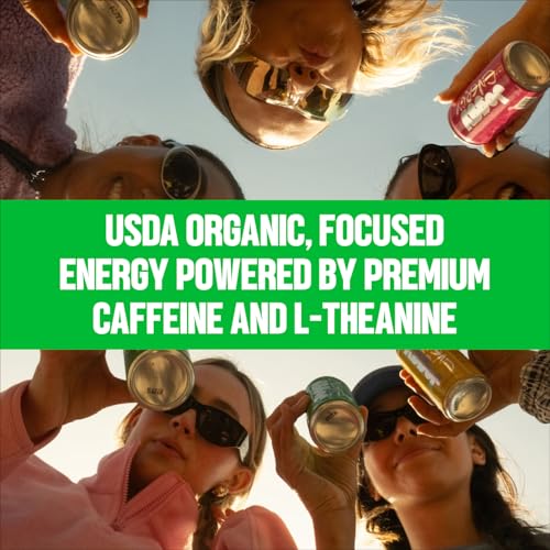 Image of Joggy Organic Energy Drink, Cherry Lime 12pk (8.4oz)