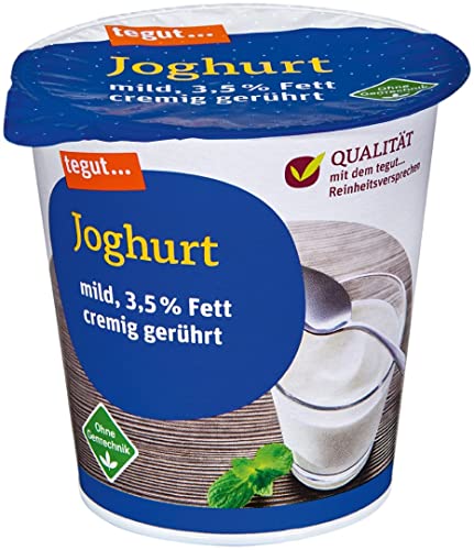 tegut... Vollmilch-Joghurt 3.5 % Fett - cremig gerührt, 1 x 150 g (gekühlt)