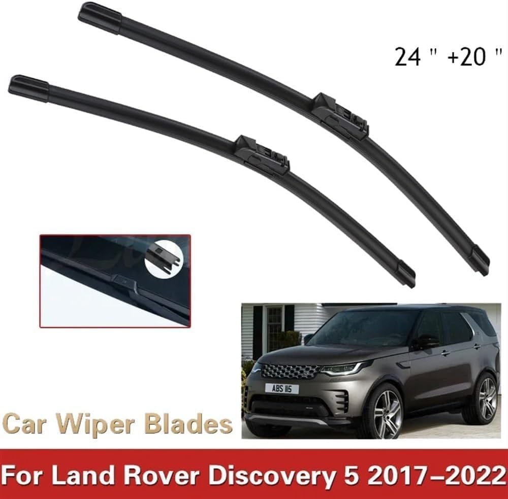 wycieraczki Wycieraczki samochodowe do Land 5 L462 24"+20" 2018-2021, Zestaw wymiennych wycieraczek przednich, Aerodynamiczna cicha konstrukcja