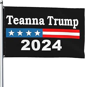 Amazon.com : Teanna Trump 2024 Flag 4X6 Feet - Vivid Color and Fade