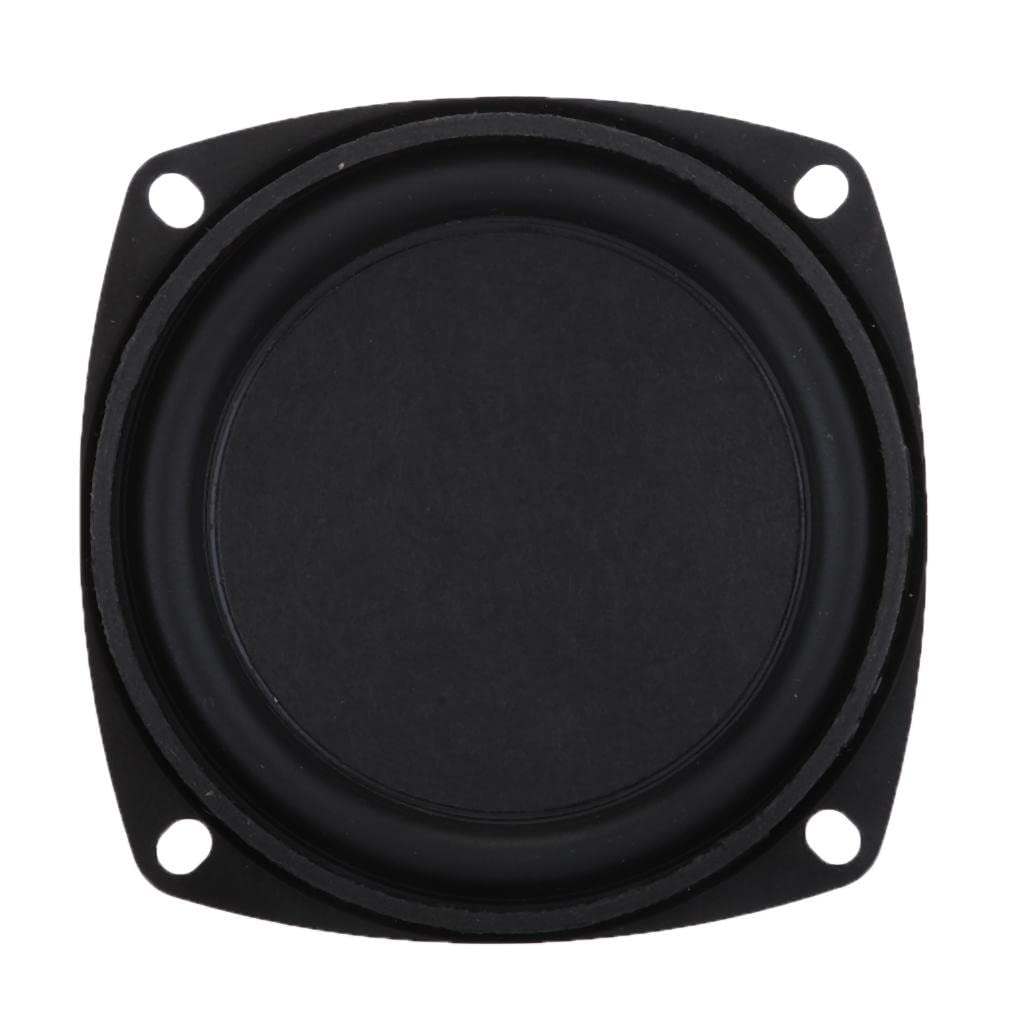 ELBME® 3Inch 8Ohm 15W HiFi Audio Speaker Woofer Subwoofer Bass Horn Square Audio Amplifiers Replacement Accessories-image-40