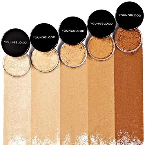 Youngblood Mineral Cosmetics Natural Loose Mineral Foundation, Warm Beige, Vegan, Cruelty-Free (Latest Version)