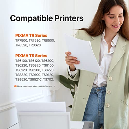 Pgi-280Xxl/Cli-281Xxl 5 Color Value Pack Replacement For Canon 280 281 Ink Cartridges Compatible With Pixma Tr7520 Tr8520 Ts6120 Ts6220 Ts8120 Ts8220 Ts9120 Ts9520 Ts6320 Ts9521C Printer #TOP5