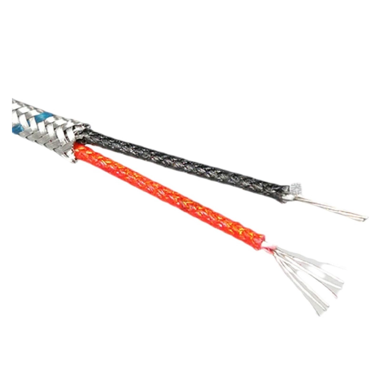 Sensor de superficie de tubería ajustable tipo K con termopar de abrazadera(PT100-300cm-40-63mm)