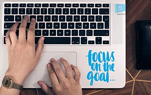 See full amazon price history chart for SIGN EVER Focus On The Goal Quotes Stickers for Laptop Trackpad 15.6 14 13 Inches and All Models Laptop Sticker L x H 5.00 cm x 6.50 cm Pack of 2 SIGN EVER Focus On The Goal Quotes Stickers for Laptop Trackpad 15.6 14 13 Inches and All Models Laptop Sticker L x H 5.00 cm x 6.50 cm Pack of 2 (B084ZJHT6K) Amazon Price History, Amazon Price Tracker