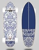 Lab Surfskate Complete with SGI Surf Skate Trucks   Porcelain 32,5 Deep