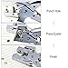 EvZ Tools 2-in-1 Eyelet Hole Punch & Press Plier Metal Home DIY Hand Held Made, with 100pcs Eyelet Grommets
