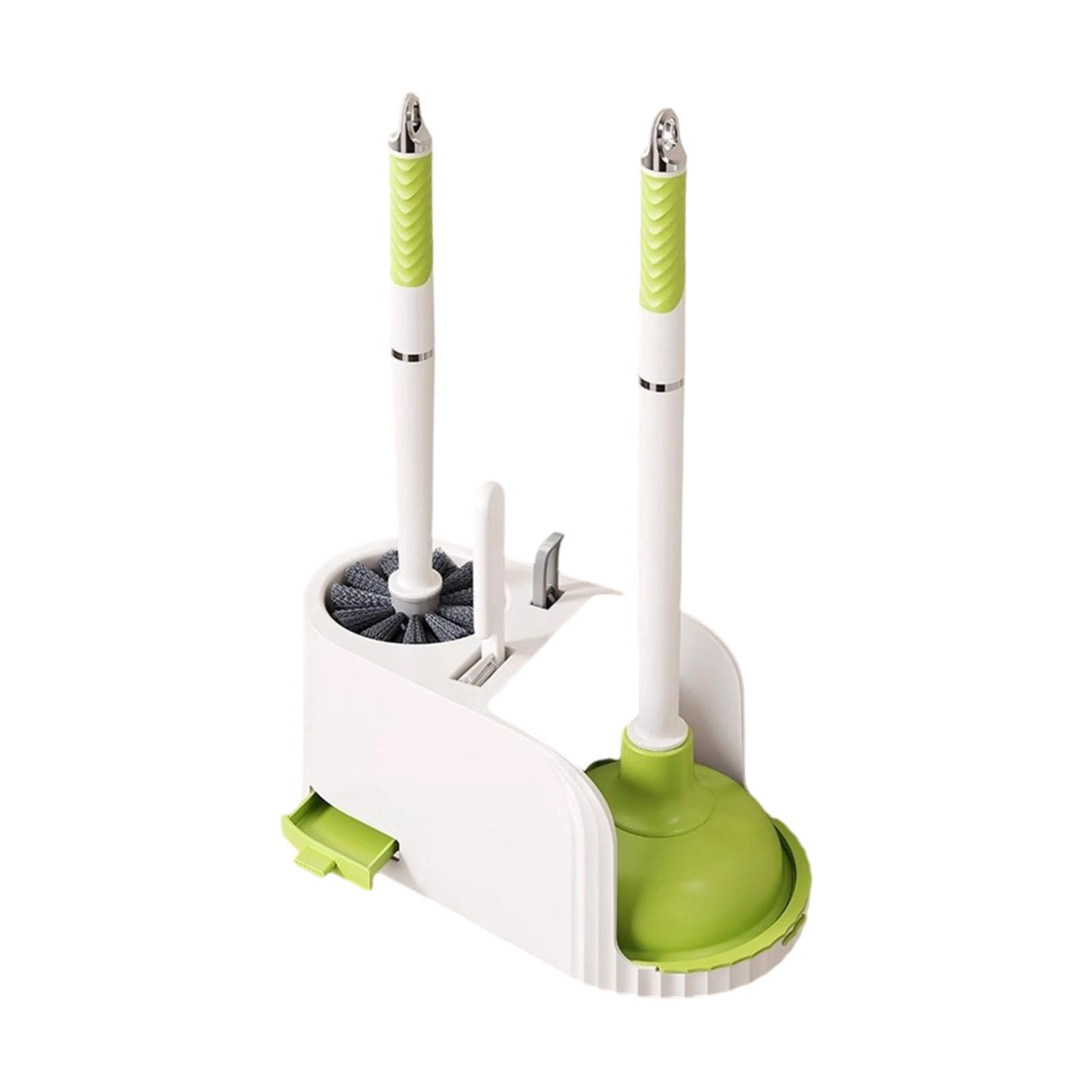 Space Saving Toilet Brush Holder with Ergonomic Long Handle and Quick Drying for Modern Bathrooms Ergonomic Toilet Brush