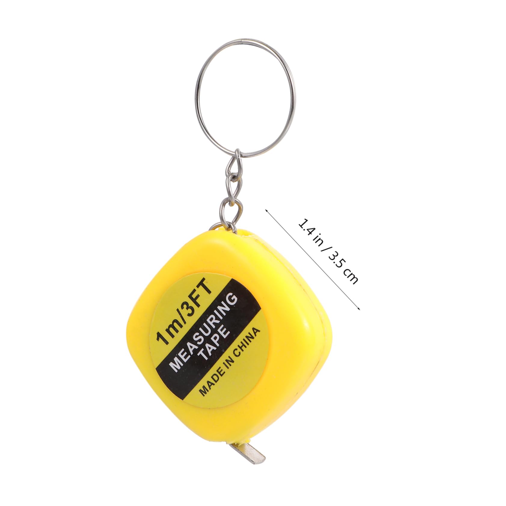 Lurrose 10 Set Portachiavi Con Metro A Nastro Metro A Nastro Lungo Mini Metro A Nastro Piccolo Metro A Nastro Metro A Nastro Retrattile Metro A Nastro In Miniatura A Pois 20 pezzi*10