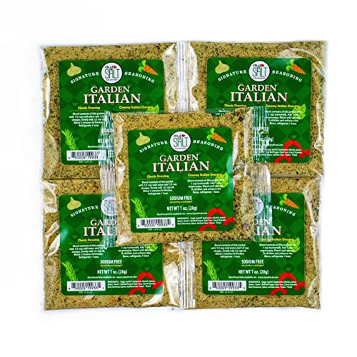 MySALT Garden Italian Dressing Mix 5 Pack