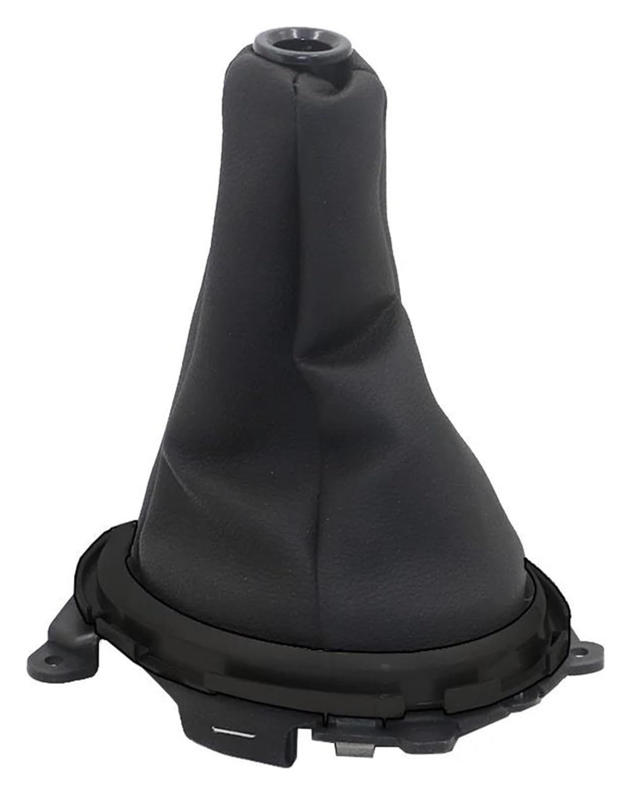 TRASH BIN Car Gear Shift Knob for Fit for Jazz 2009-2015 Gear Stick Shift Knob Cover Gaiter Boot Shifting Frame Gearbox Gaitor Shifter Collars Manual(Black)