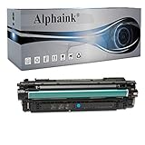 alphaink TONER CF461X Ciano 656X Compatibile per HP LaseJet Color Enterprise M653X, M653DN, M653DH, M653, M652N, M652DN, M652