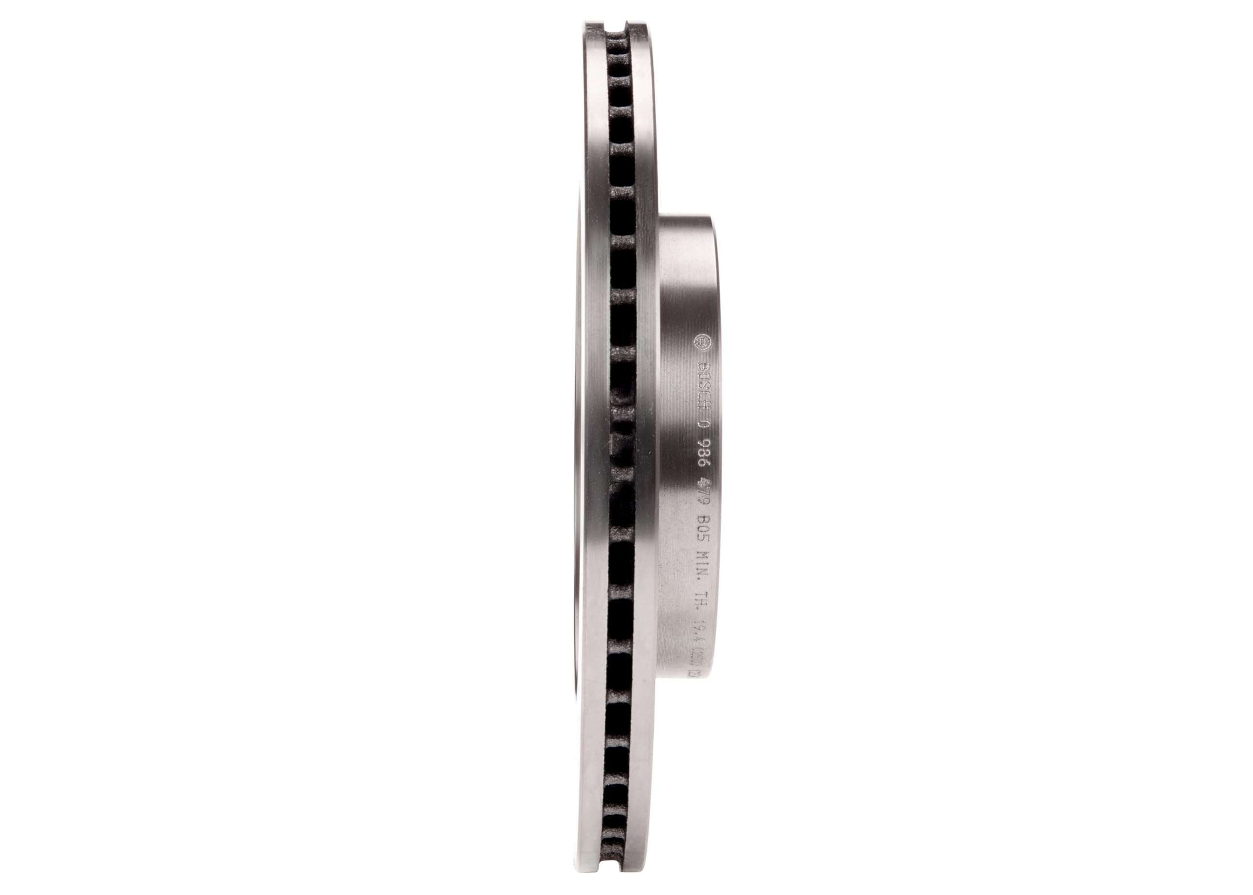 BOSCH Set Dischi Freno BD2006 - Dischi Freno Solidi di 280mm - Asse Anteriore - Conformi al regolamento ECE-R90 - Lunga Durata, Anticorrosione Avanzata - 2 Dischi