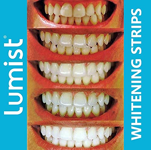 Lumist Advanced Teeth Whitening Strips with Comfort Fit Technology, 10 Strips
