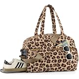 Lekespring Sporttasche Damen, Puffer Reisetasche, Weekender mit Schuhfach