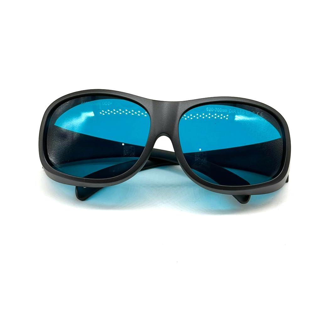 OD6+ Laserschutzbrille, 620-700 nm, Rot, 648/650/660/694 nm