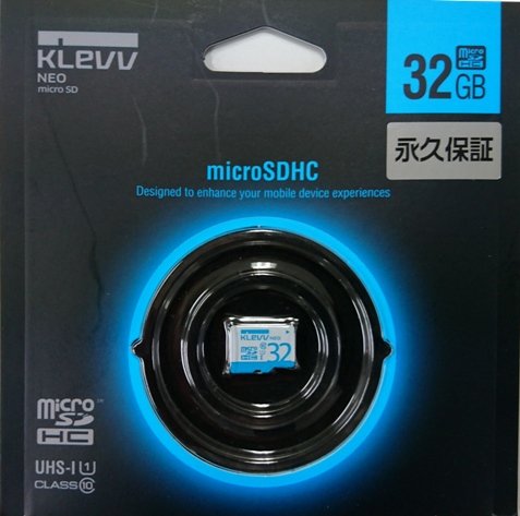 ESSENCORE KLEVV NEO microSDHC�J�[�h 32GB CLASS10 UHS-1�Ή� "�������]�� Read92~97" U032GUC1U18-A