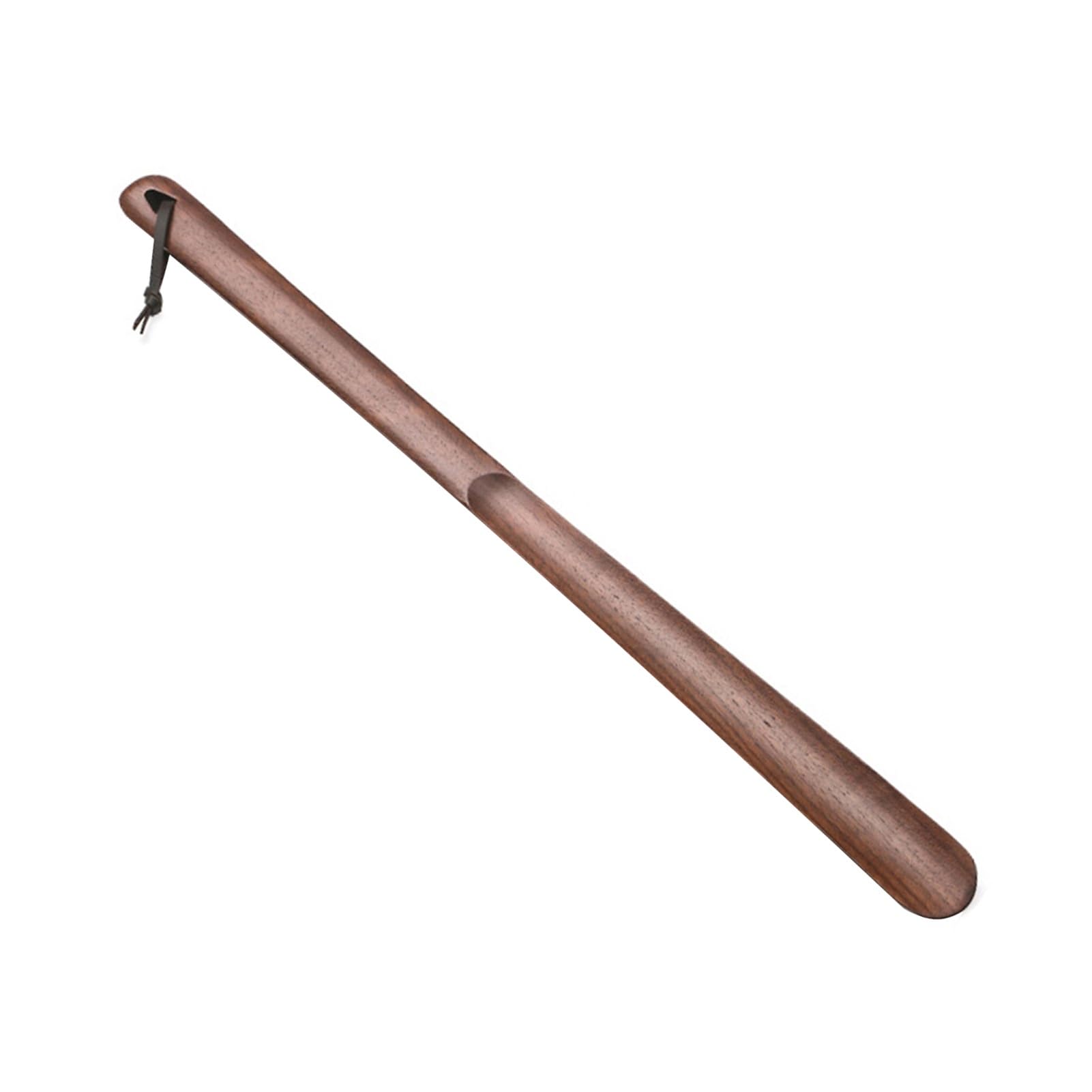 Genérico Calzadores De Madera Con Mango Largo, Herramienta For Calzar Zapatos Fácilmente Con Orificio For Colgar, Cómodos Alzazapatos Sin Necesidad De Agacharse, For Viajes
