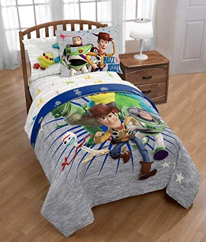 Jay Franco Disney Toy Story - Edredón para cama de matrimonio (4 personas)