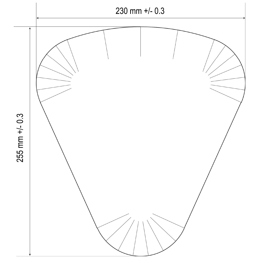 MAQA 100 pz Piatti pizza triangolari 25.5x23 cm Piatto trancio di pizza in cartoncino bianco Vassoio in carta per alimenti asporto 1/6 pizza