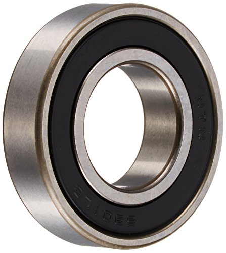NTN Bearing 6901LLB Single Row Deep Groove Radial Ball Bearing, Non-Contact, Normal Clearance, Steel Cage, 12 mm Bore ID, 24 mm OD, 6 mm Width, Double Sealed