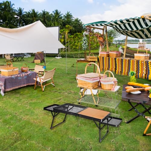 Table de camping portable et légère idéale pour vos sessions de pêche