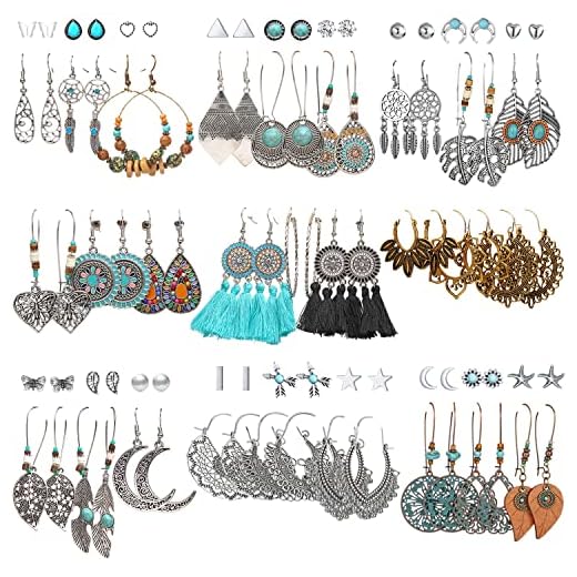 Bohemian Style Earrings Set