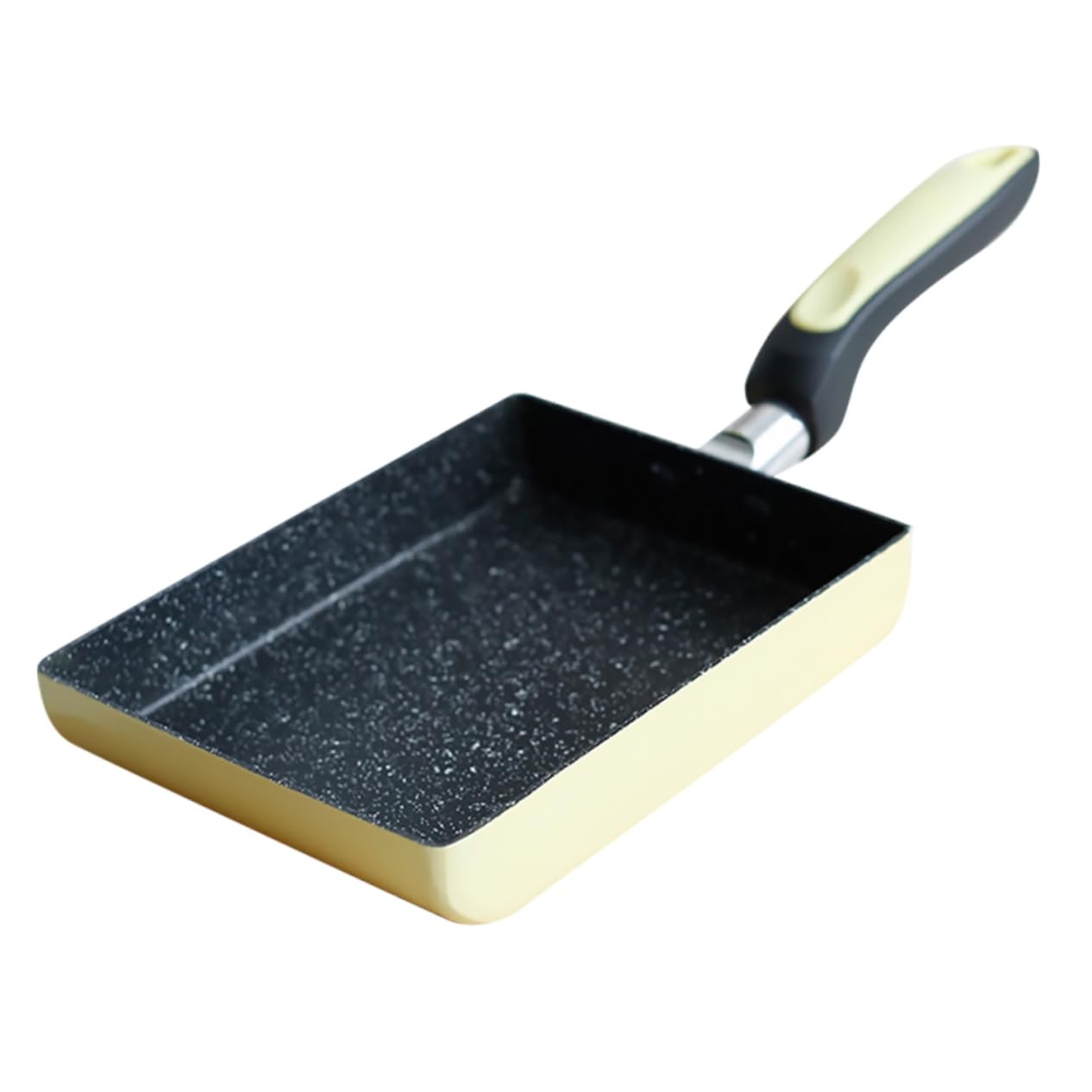 Alipis 1pc Tamagoyaki Pan Non-stick Square Skillet for Even Cooking for Burgers Steaks - Handle Versatile Kitchen Frying Pan Random Color