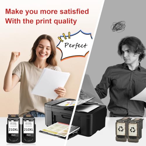 Image of PG 210XL Black Ink Cartridge Compatible for Canon 210XL Black Ink Cartridge